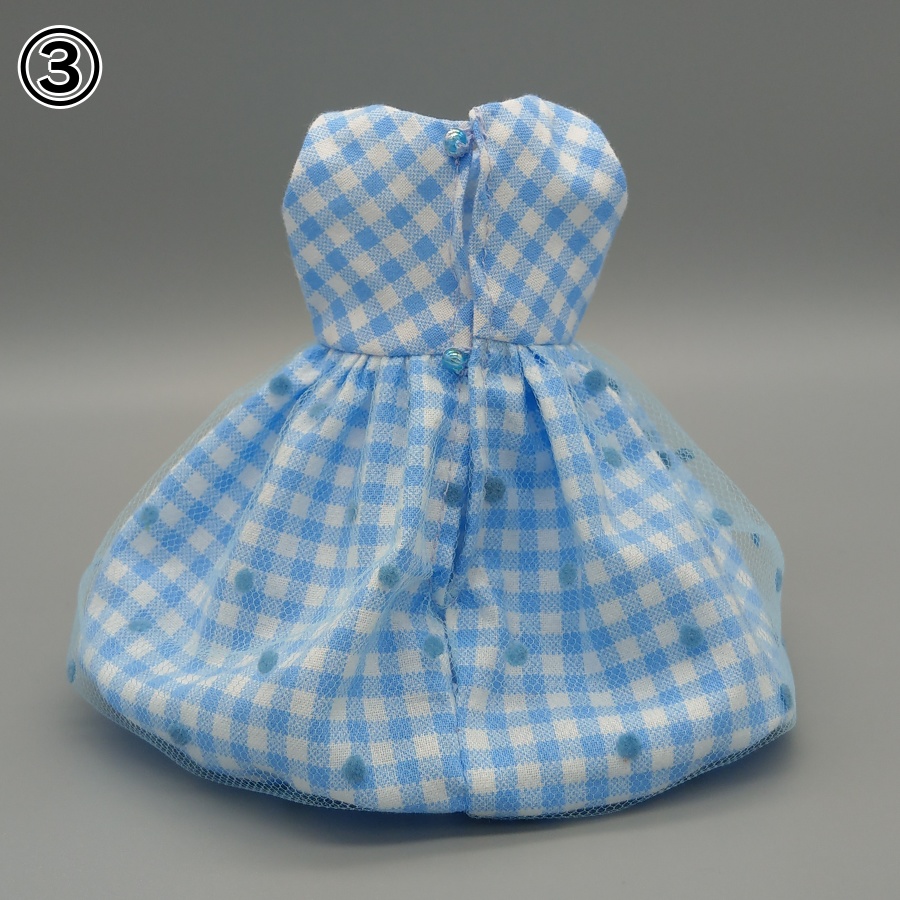 ギンガムチェックワンピースセット