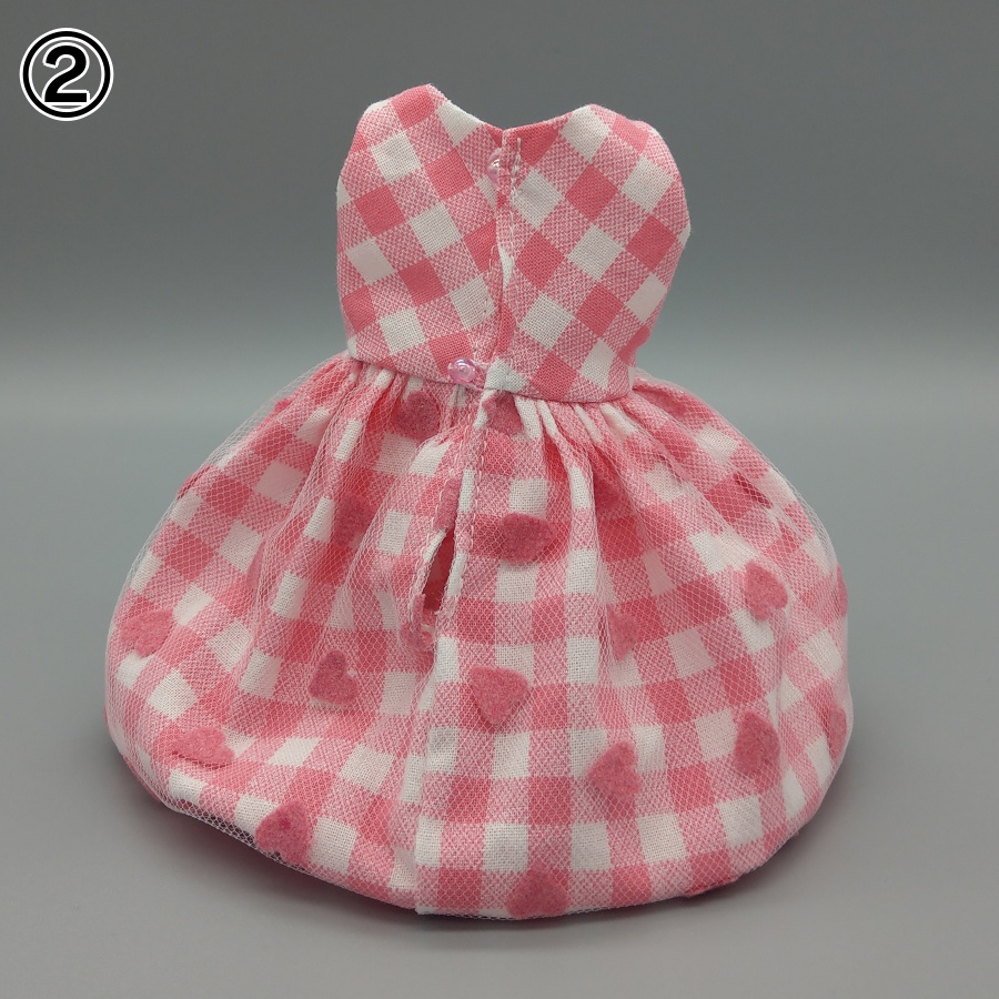 ギンガムチェックワンピースセット