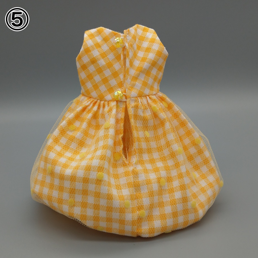 ギンガムチェックワンピースセット