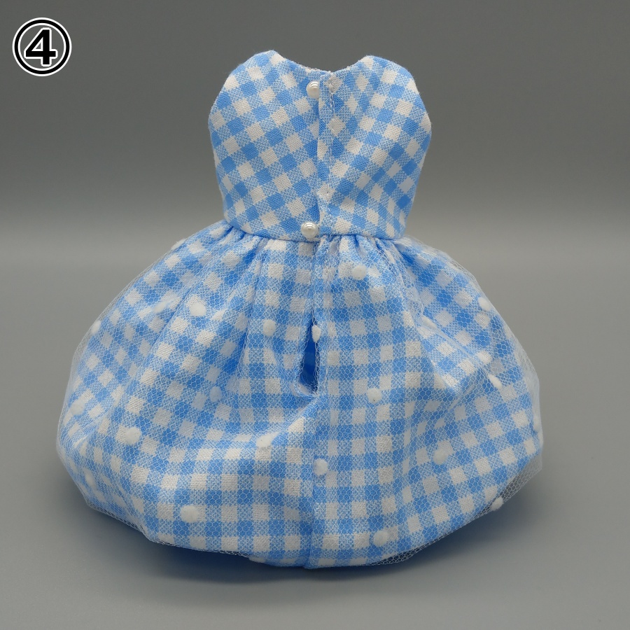 ギンガムチェックワンピースセット