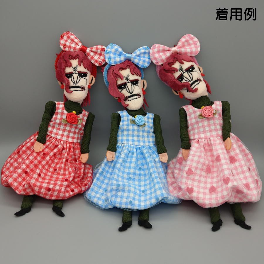 ギンガムチェックワンピースセット