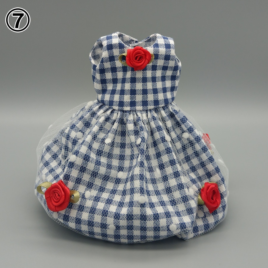 ギンガムチェックワンピースセット