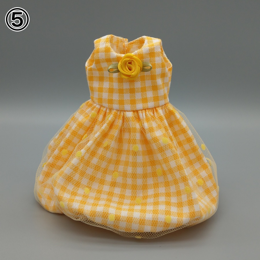 ギンガムチェックワンピースセット