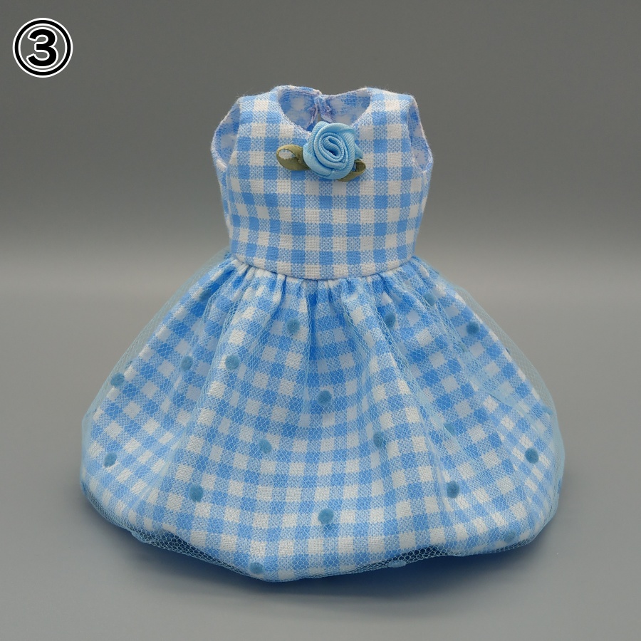 ギンガムチェックワンピースセット