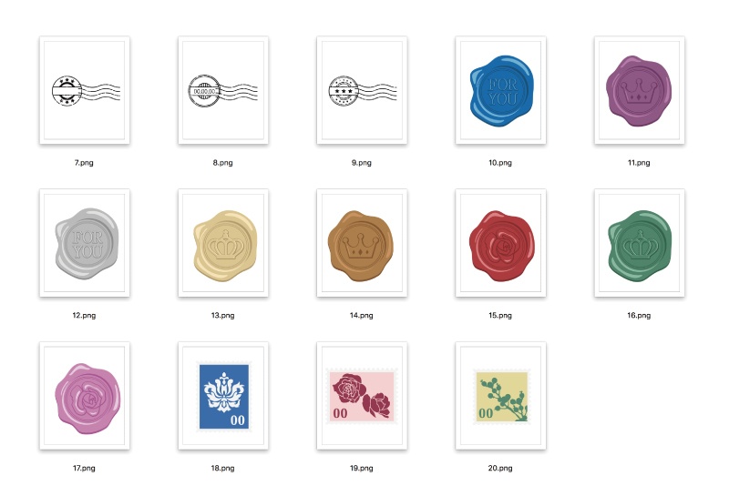 素材【招待状】