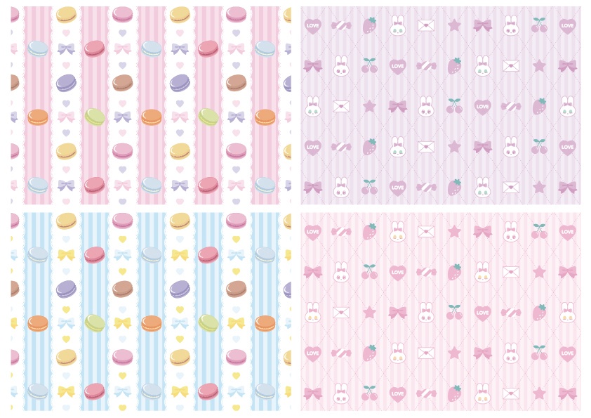 かわいいパターン集