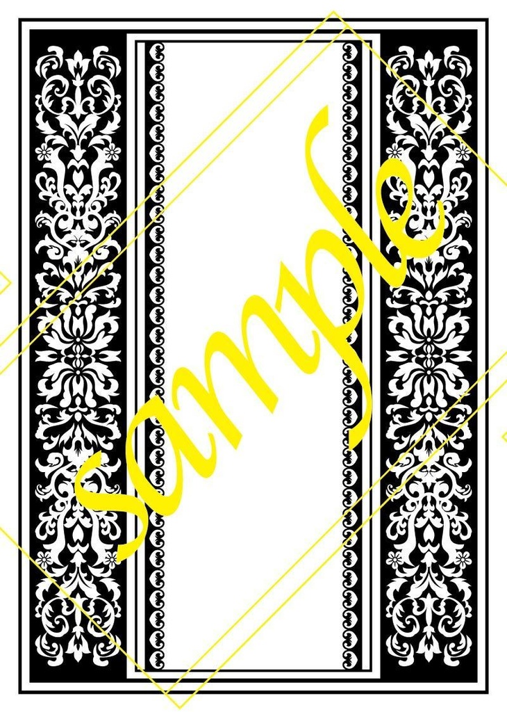 素材【洋書風フレーム】