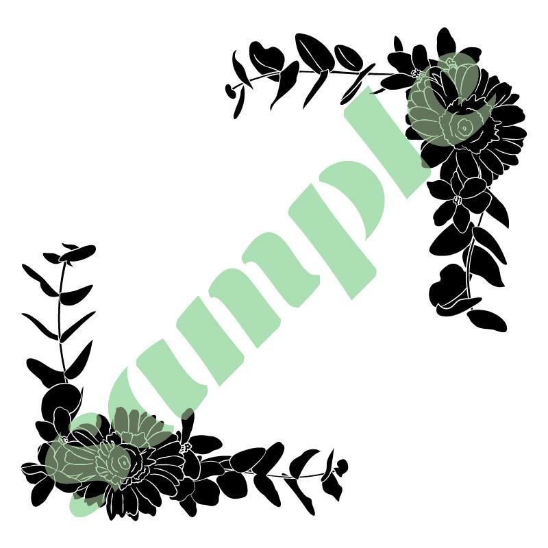 素材集「花のフレーム」