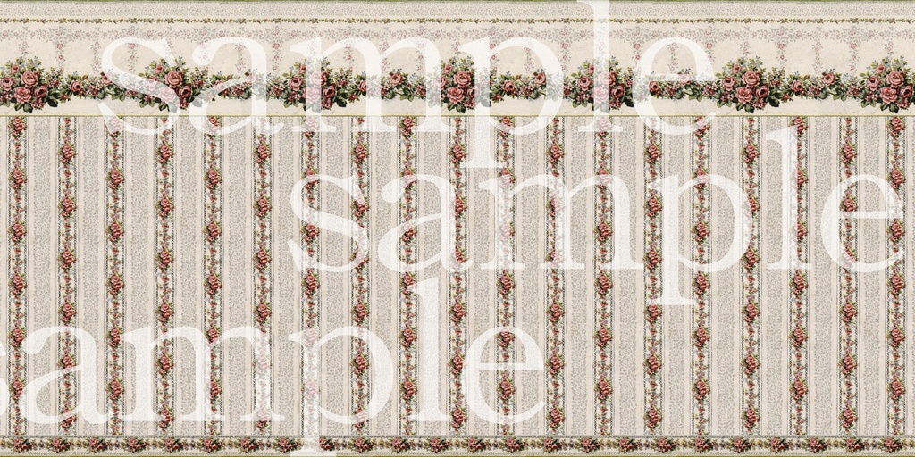 アンティーク壁紙素材集