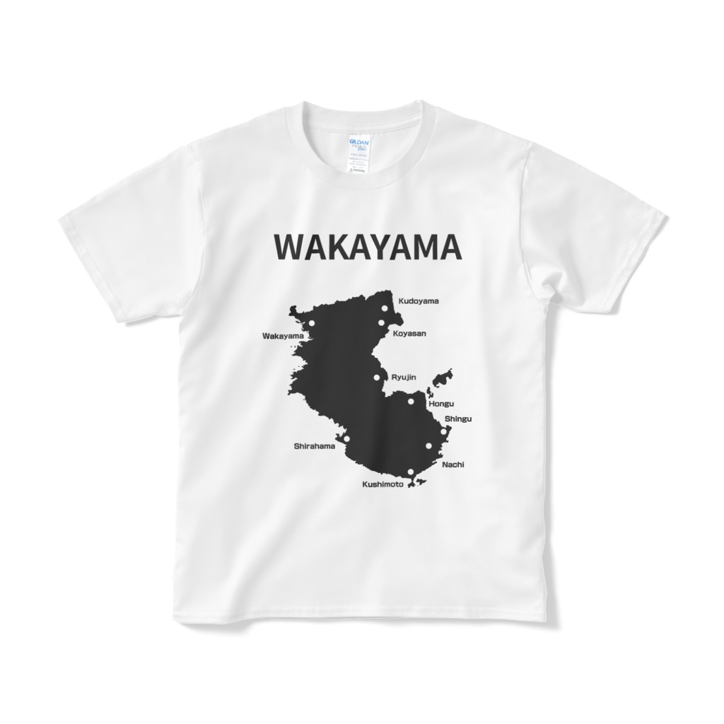 和歌山Tシャツ(白)