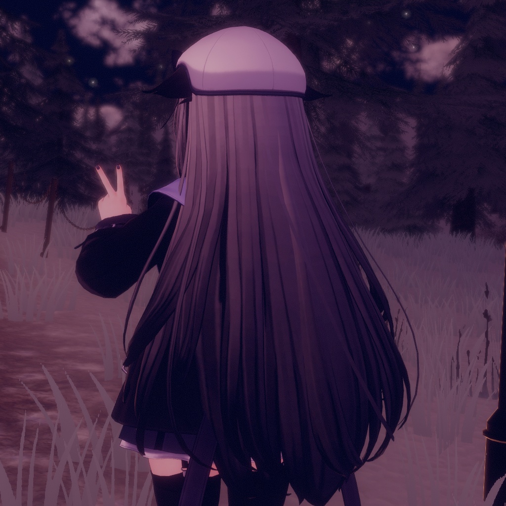 「桔梗」 ヘアテクスチャー Hair color texture