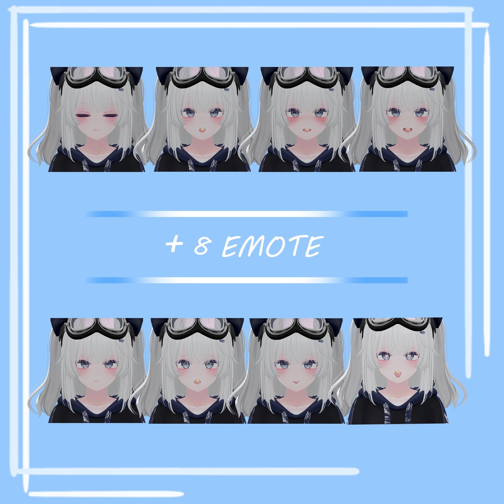 『ライム』 Lime face ani set + free makeup