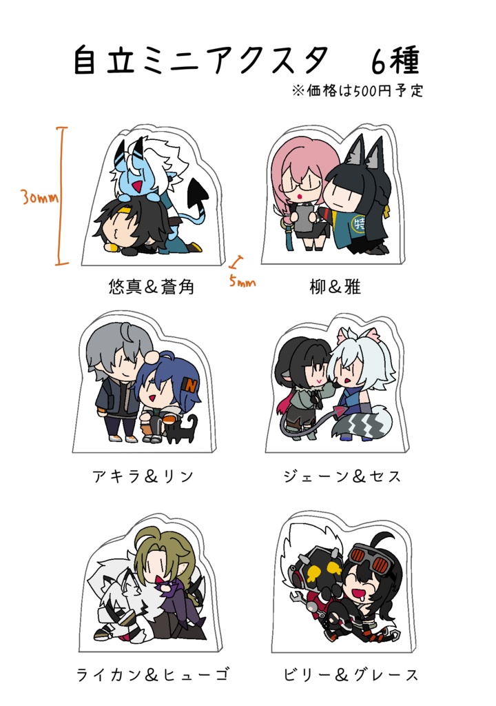 自立ミニアクスタ