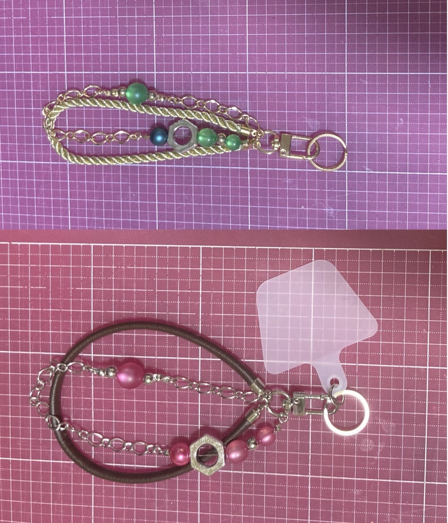 8色 スマホストラップ(上官+在来線)