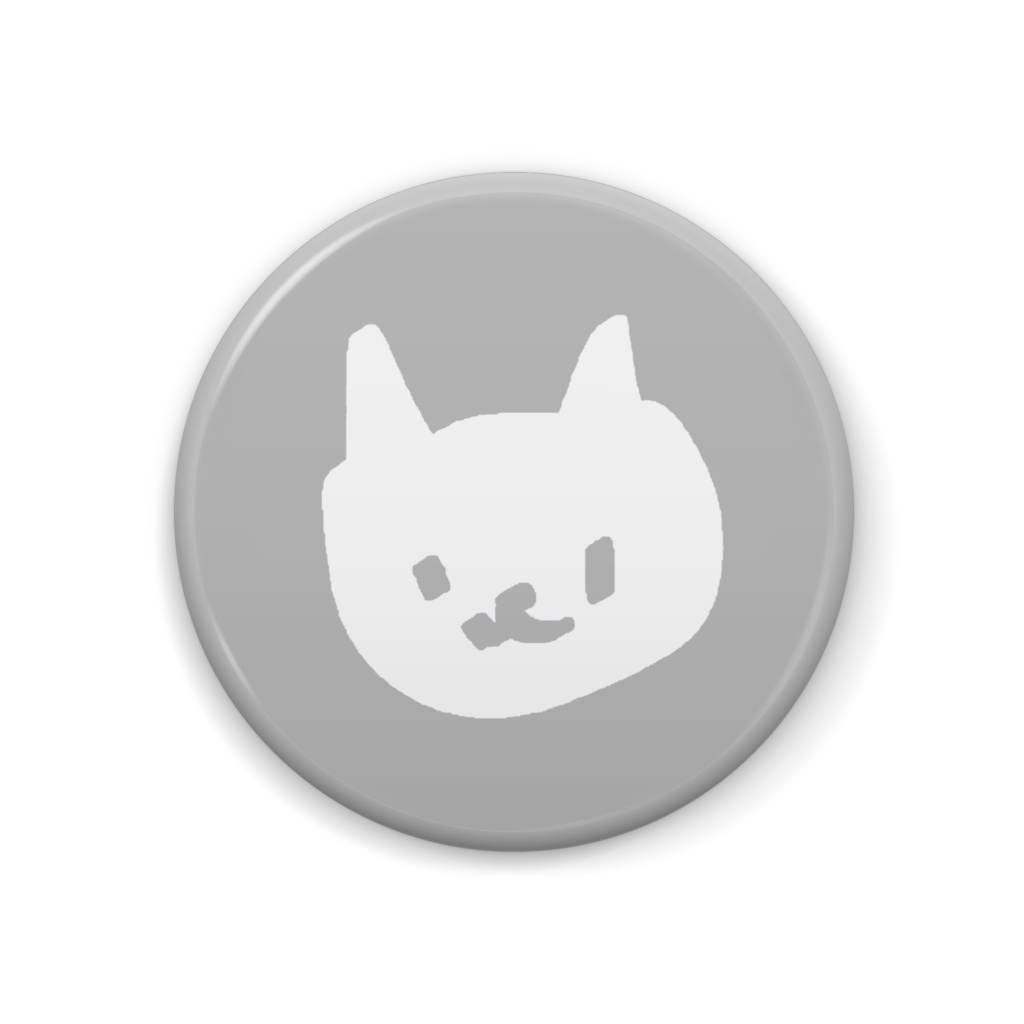 ゆるねこ缶バッジ