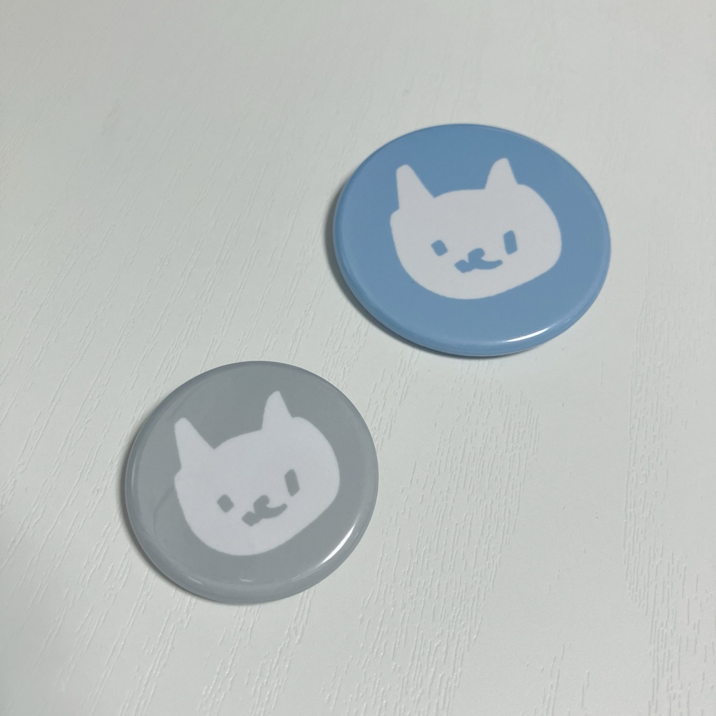 ゆるねこ缶バッジ