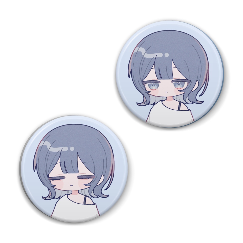 あすす缶バッジ