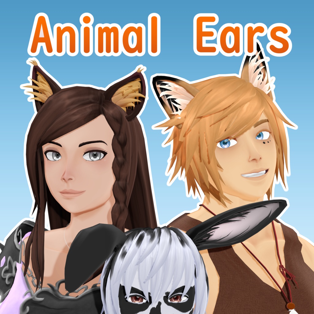 Animal Ears Pack #1 [PMX]