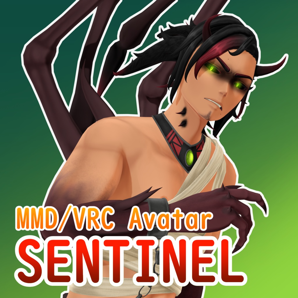 (New VRM!) Sentinel (MMD/VRC Avatar/VRM)