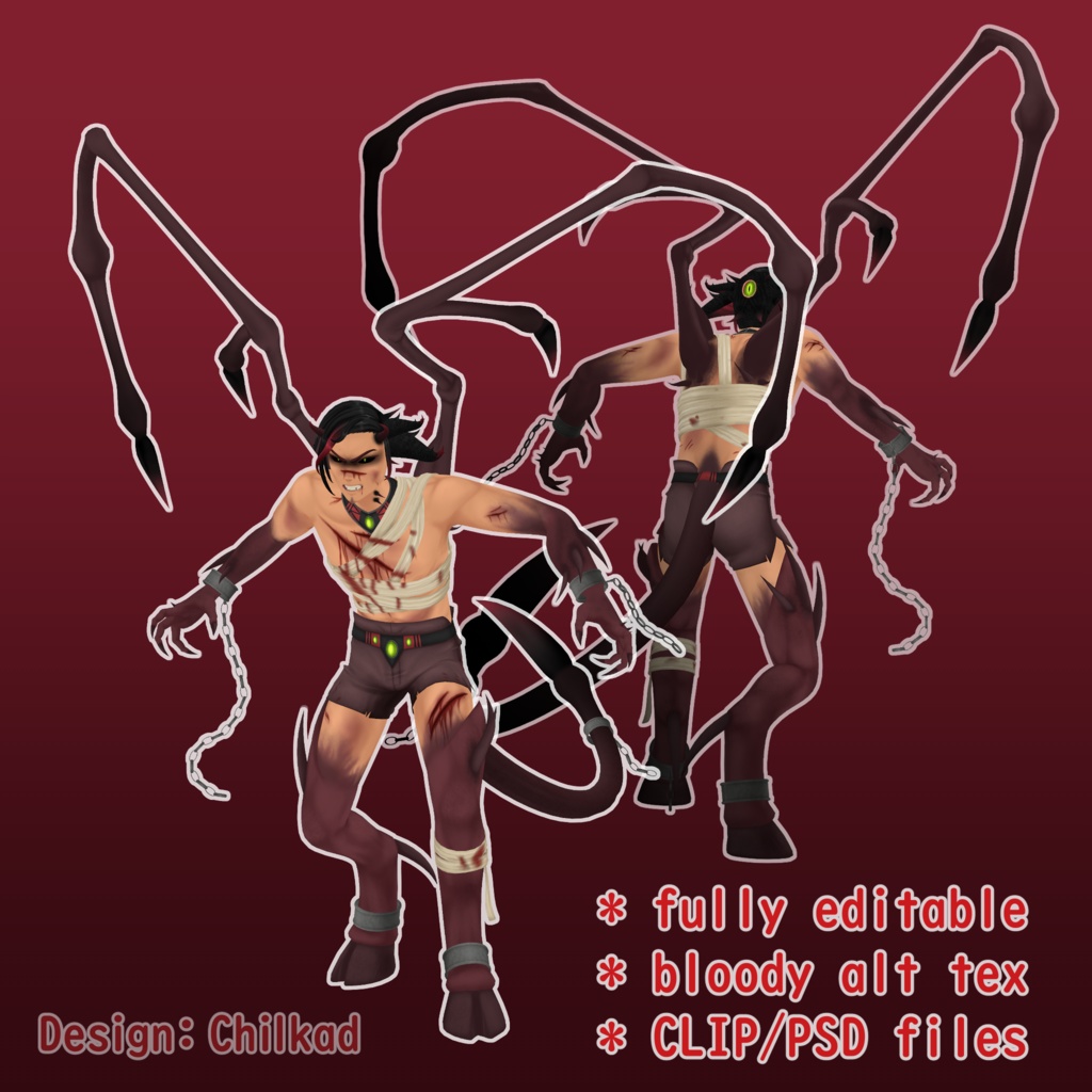 (New VRM!) Sentinel (MMD/VRC Avatar/VRM)