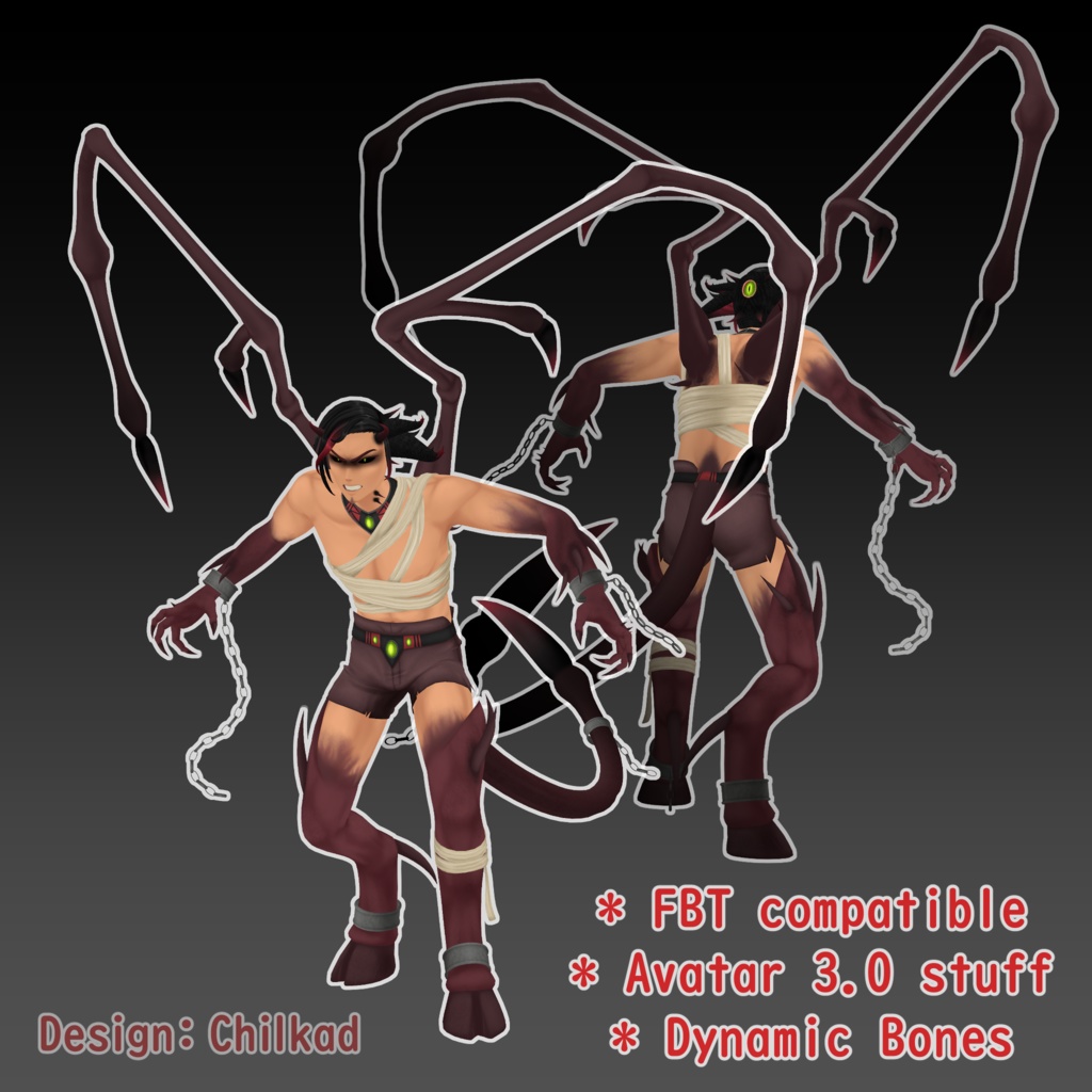 (New VRM!) Sentinel (MMD/VRC Avatar/VRM)