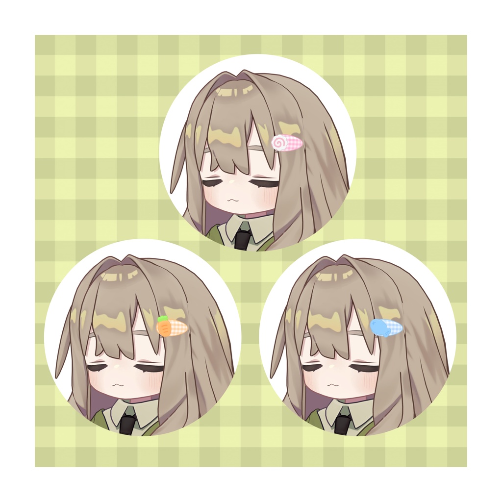 もちもちヘアピンセット【キプフェル】