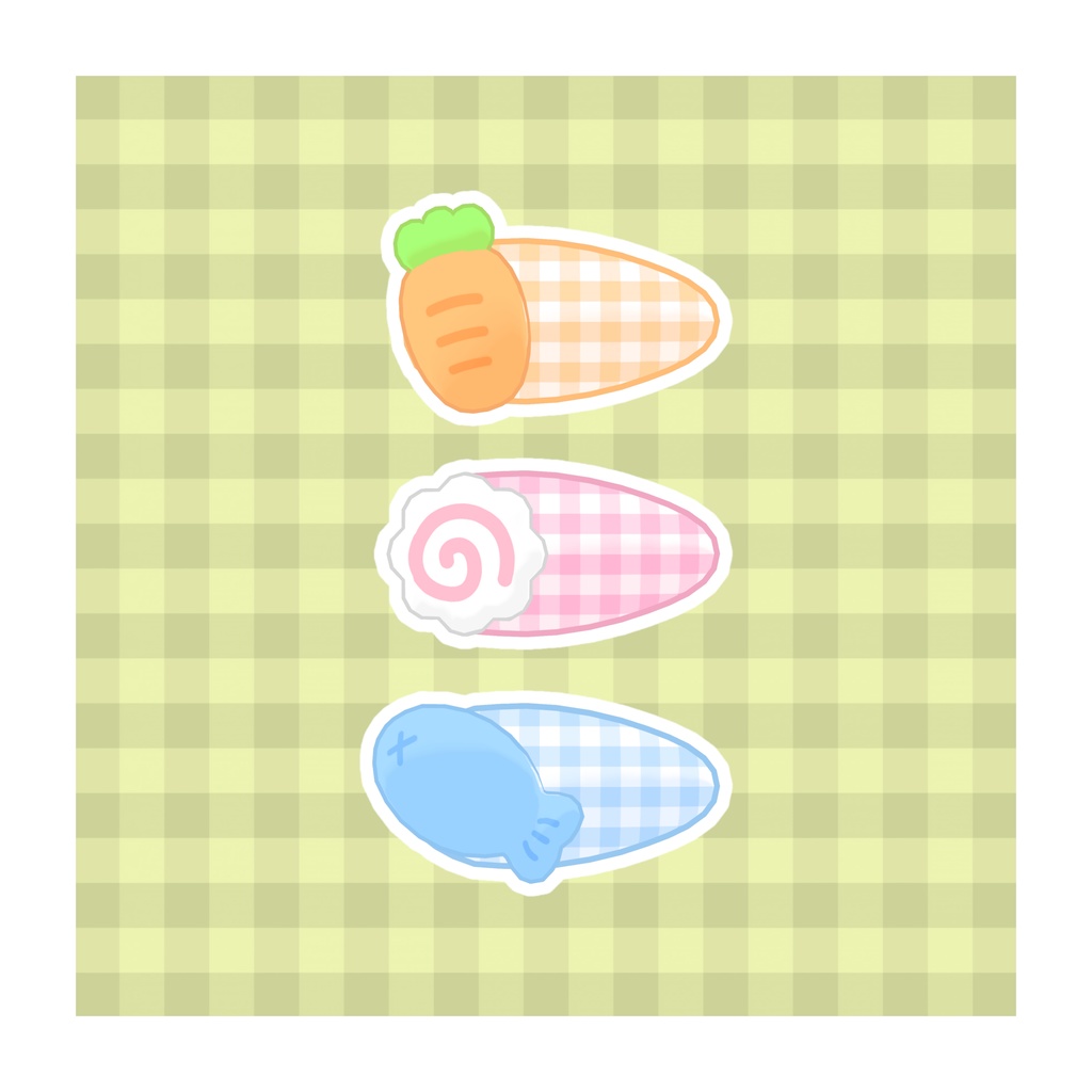 もちもちヘアピンセット【キプフェル】