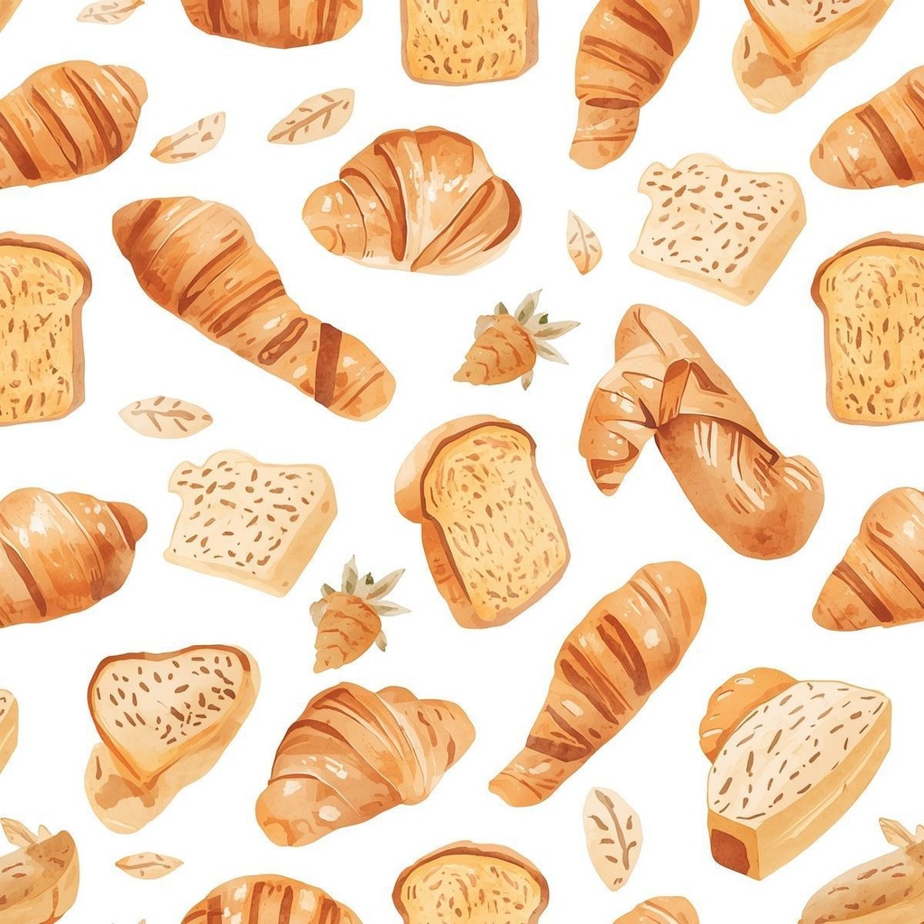 水彩パンの背景