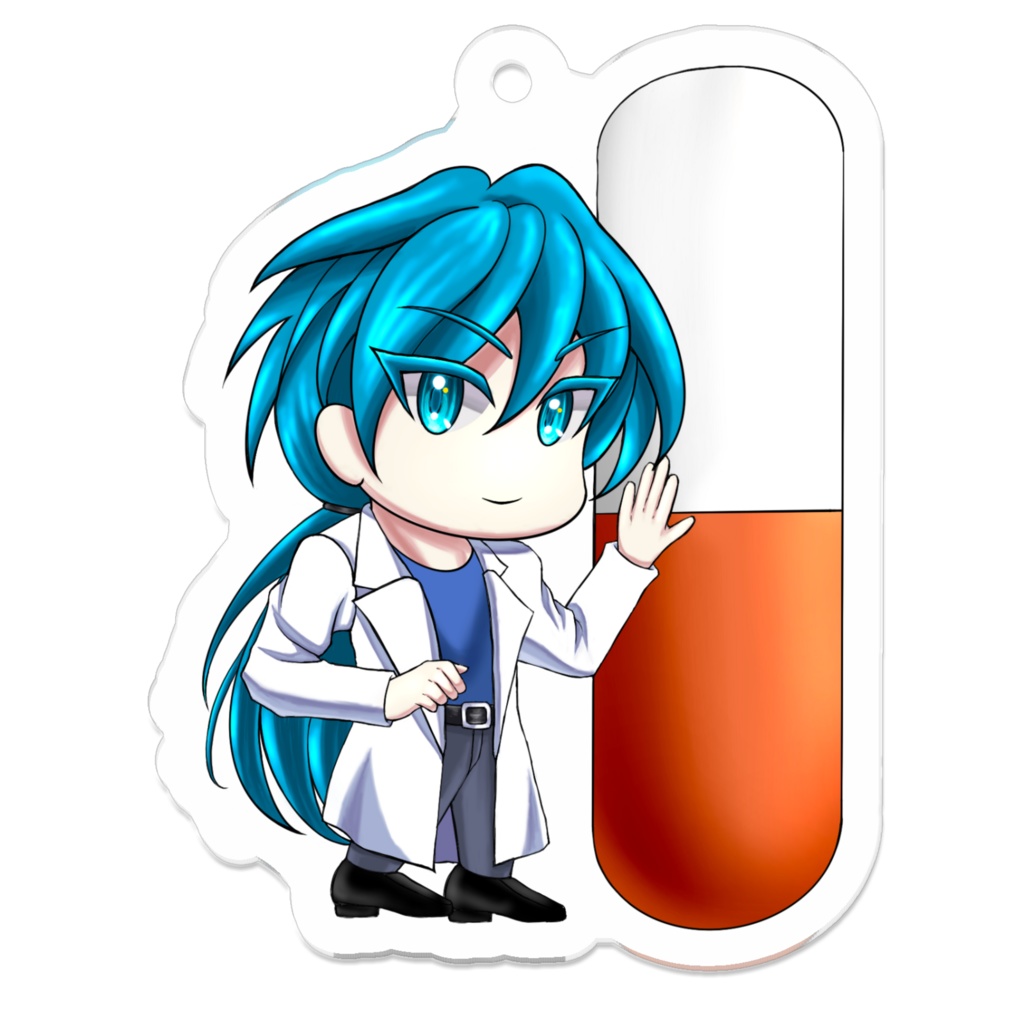【薬】キーホルダー「先生」
