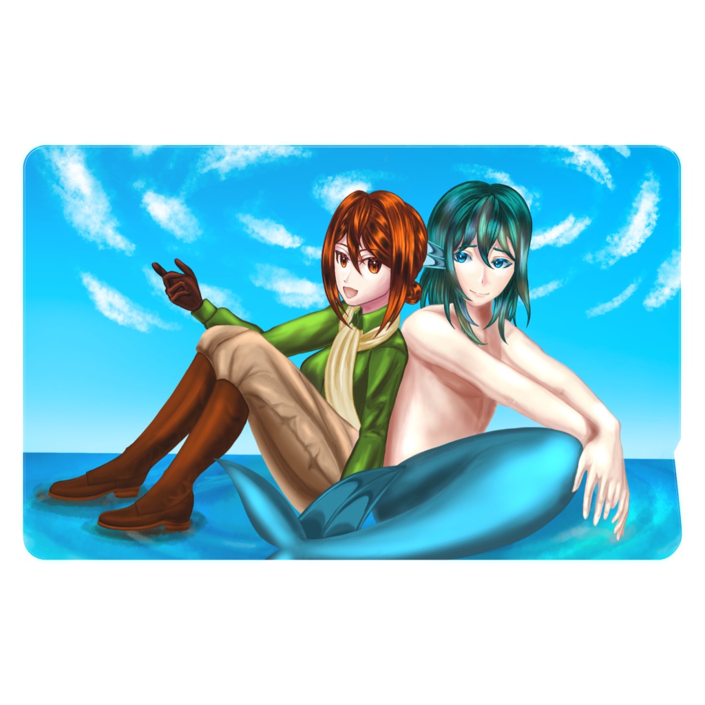 【唄】ICカードステッカー