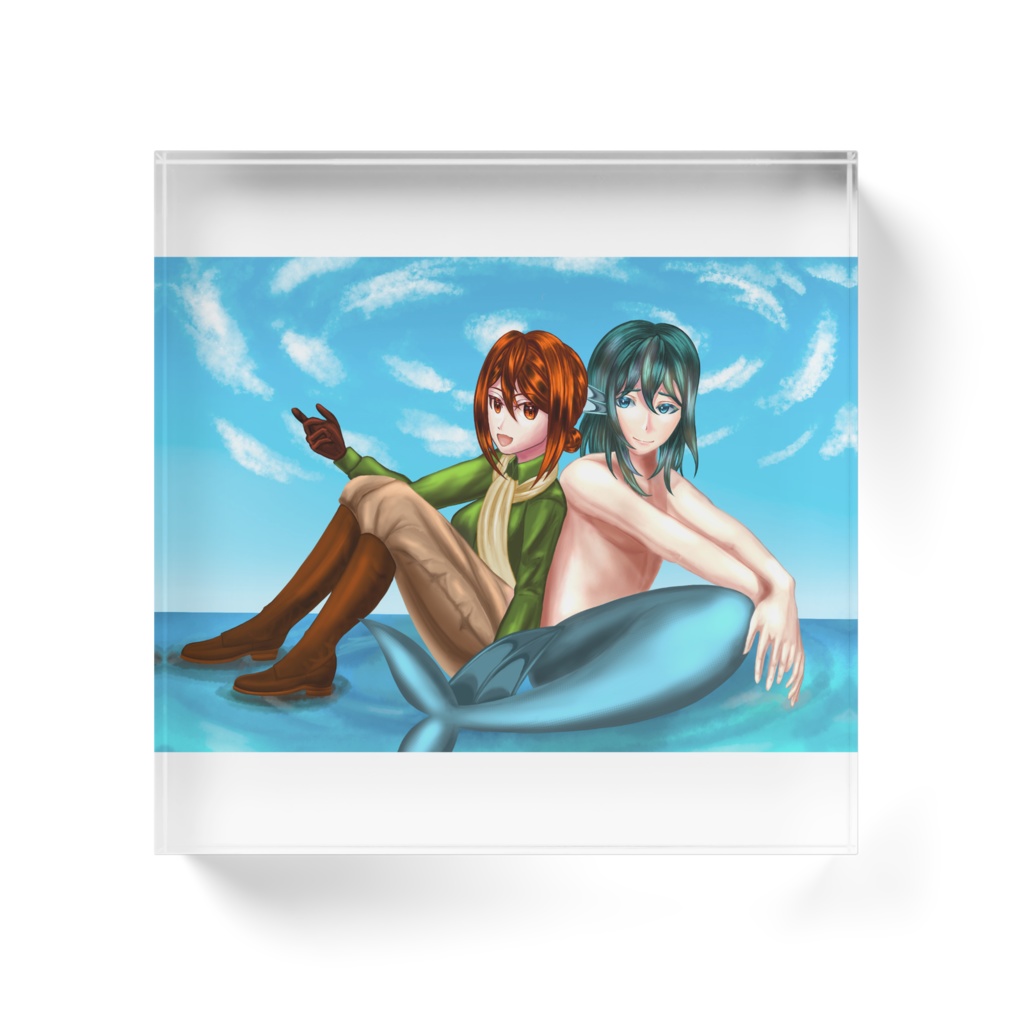 【唄】アクリルブロック