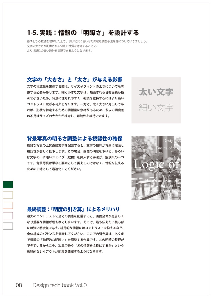 デザインの技術書 Vol.0 視覚伝達の基礎