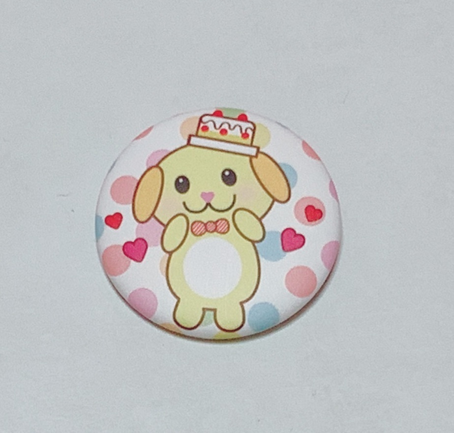 まるぷー缶バッジ(中カラフル)