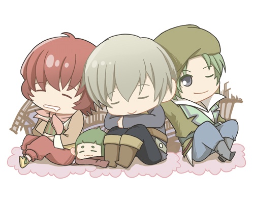 アクリルキーホルダー　ルカ・イリア・スパーダ