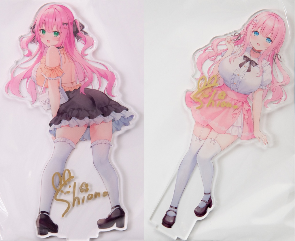 桜華ちゃん＆桃華ちゃん　アクリルフィギュア約20cm