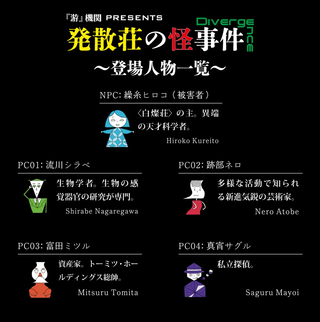 マーダーミステリー 発散荘の怪事件──Divergence (ダイバージェンス)