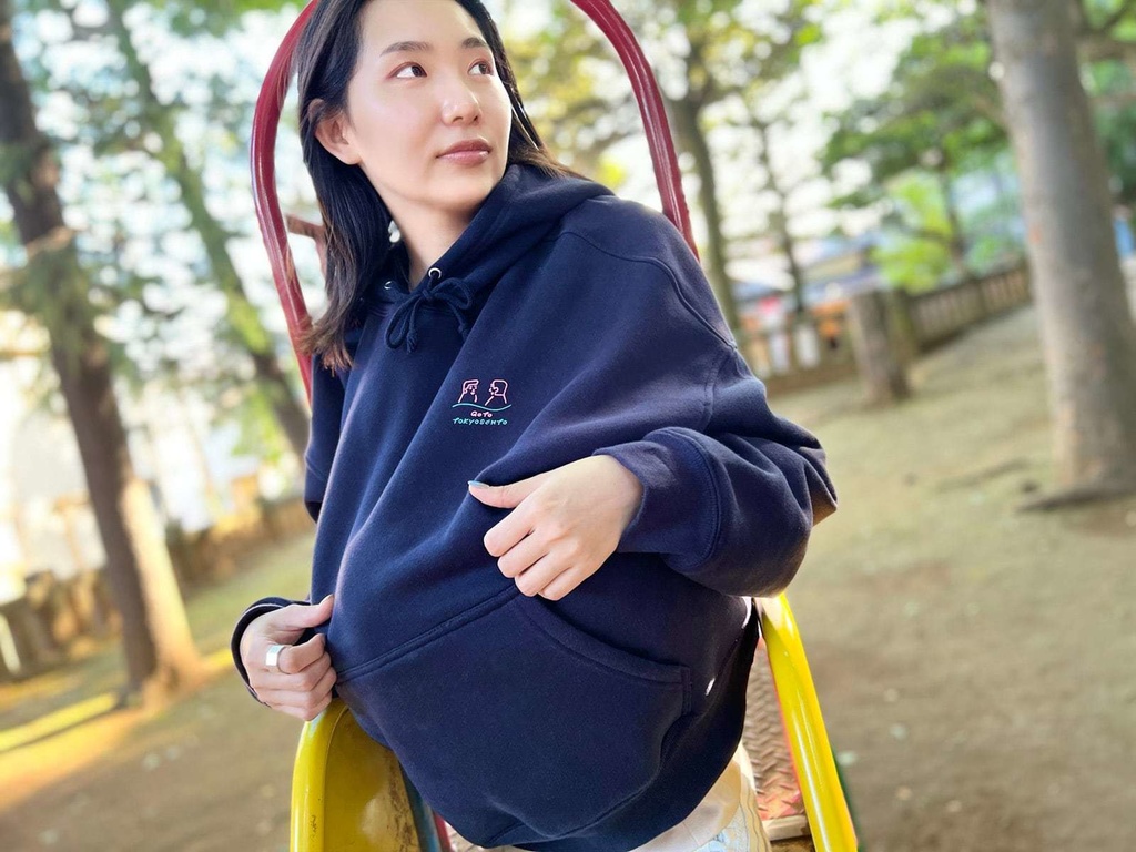 GO TO TOKYOSENTO パーカー ビックシルエット【銭湯・サウナ】