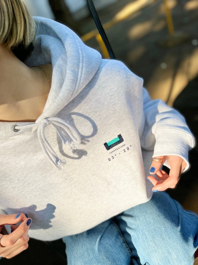 水風呂 パーカー ビックシルエット【銭湯・サウナ】