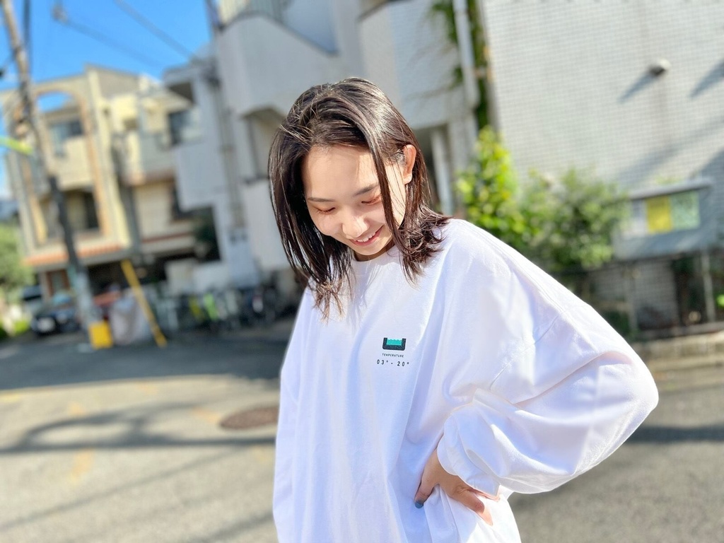 水風呂 ロングTシャツ ビックシルエット【銭湯・サウナ】
