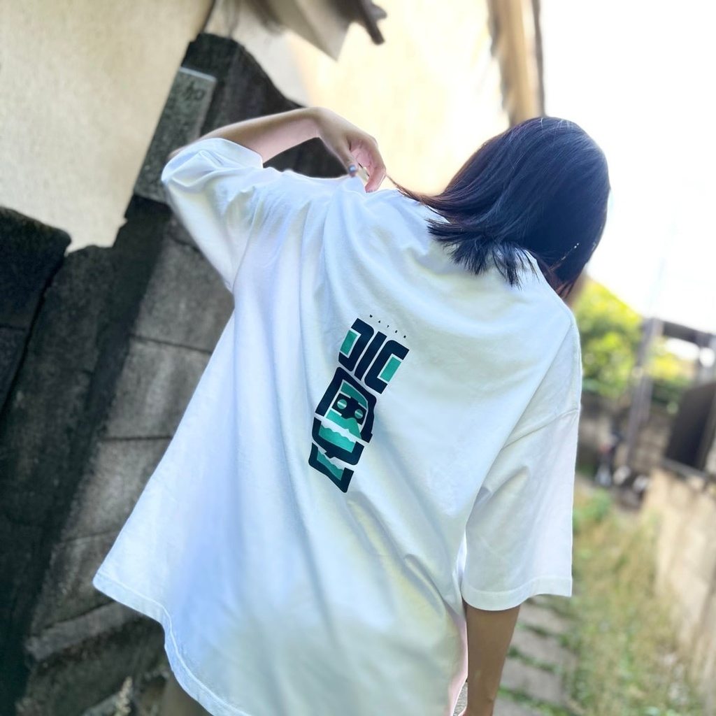 水風呂 Tシャツ ビックシルエット【銭湯・サウナ】