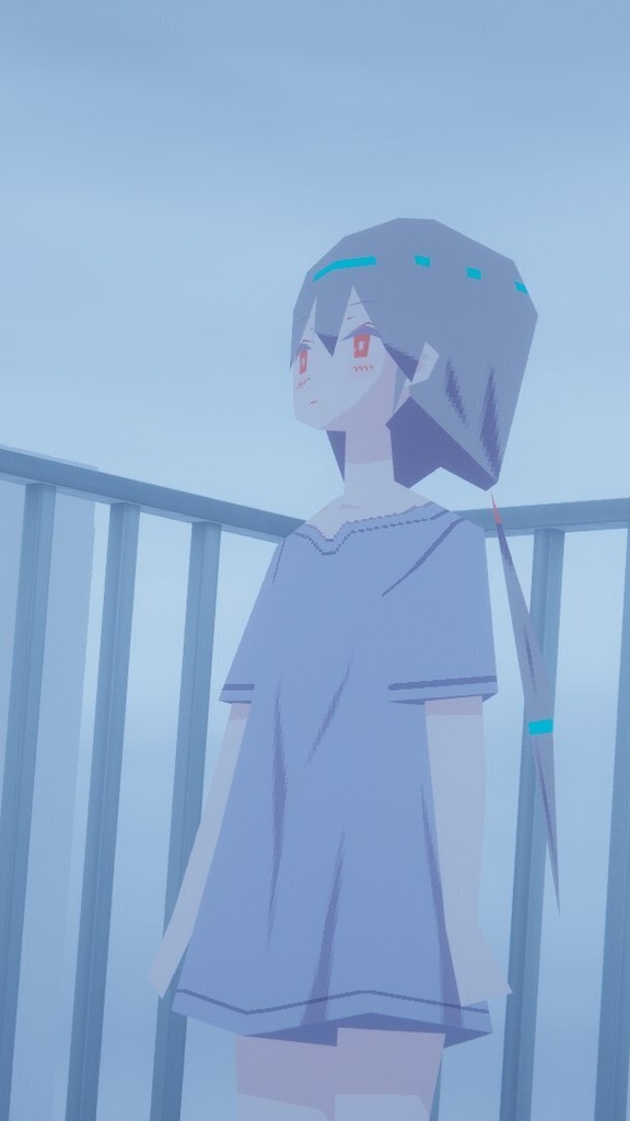 つきなみ【オリジナル3Dモデル】
