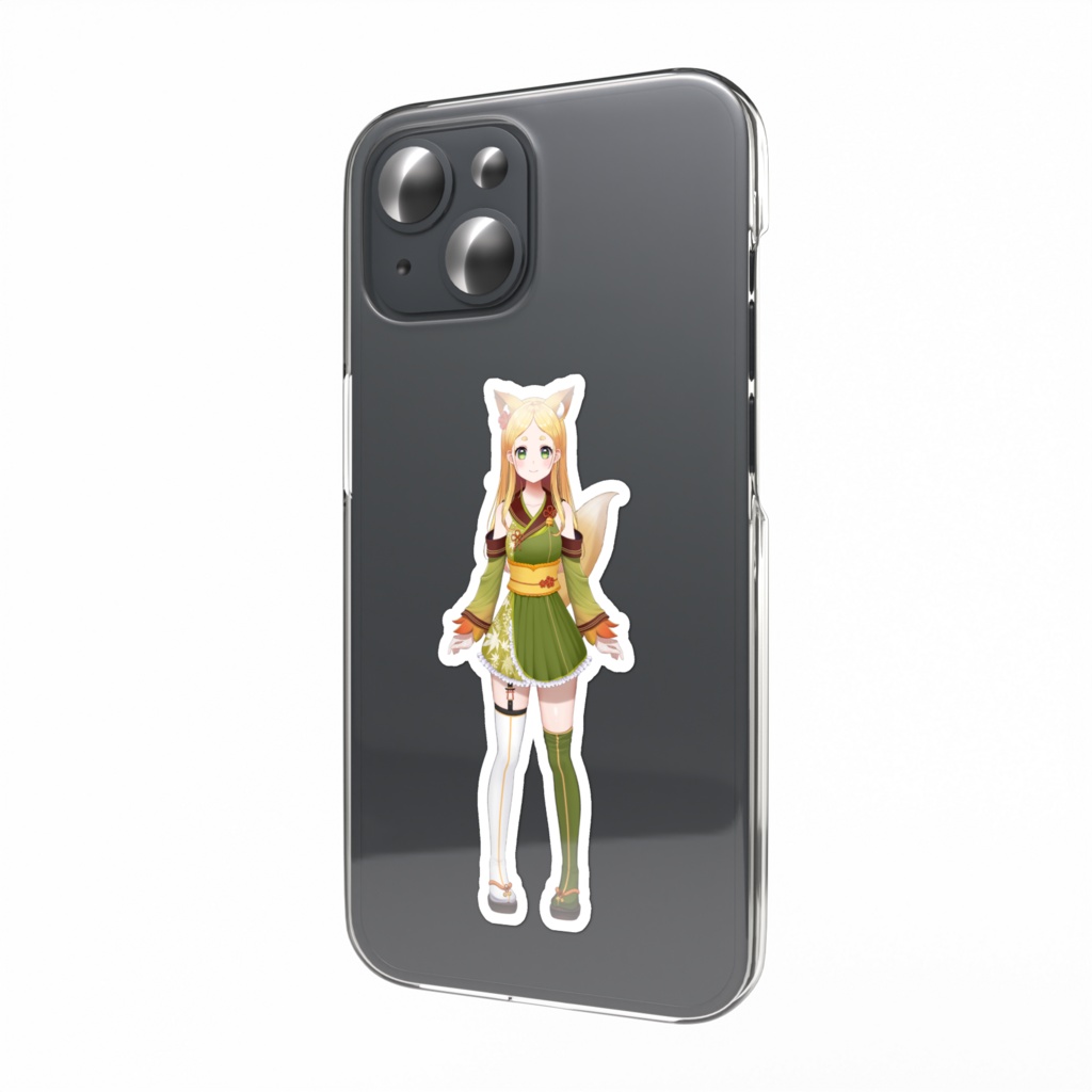 スマホステッカー（約9cm）_通常稲鈴