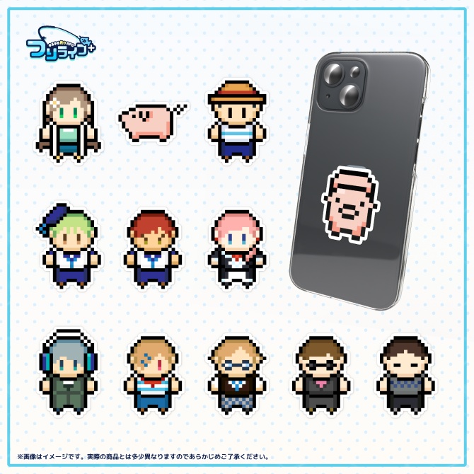 つりライフ/ドットスマホステッカー