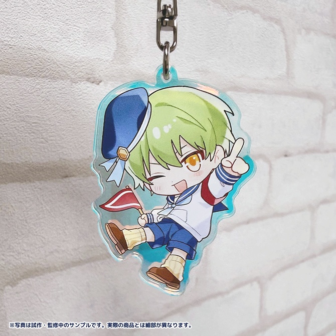 つりライフ/デフォルメオーロラアクリルキーホルダー【おまけファイルつき】