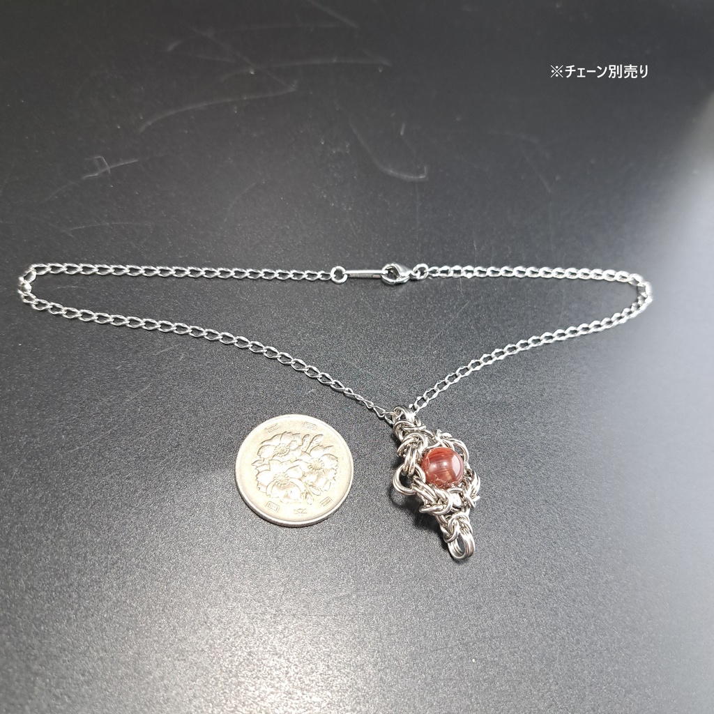 カラーチェンジアンデシン(チベット産) ペンダント