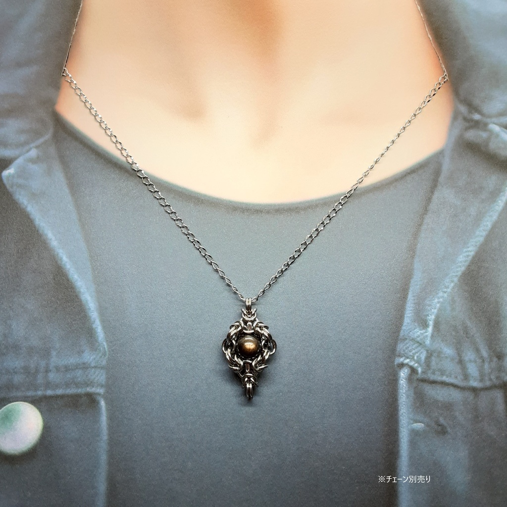 ブラックサファイア ペンダントトップ