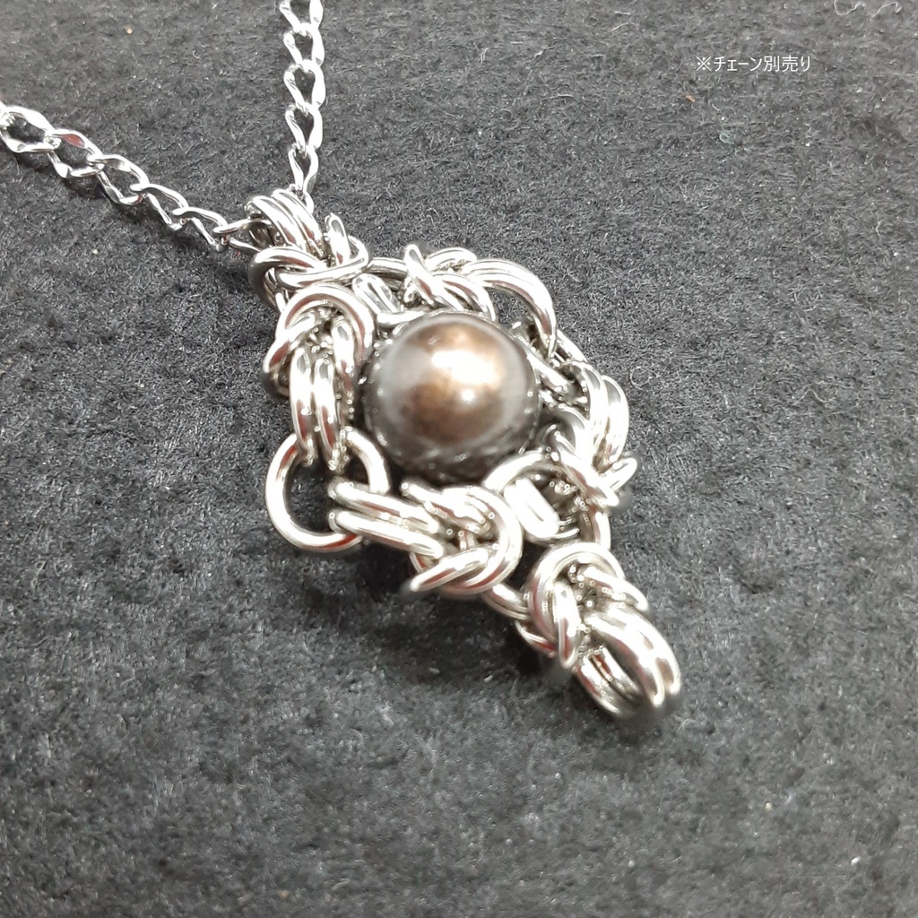 ブラックサファイア ペンダントトップ