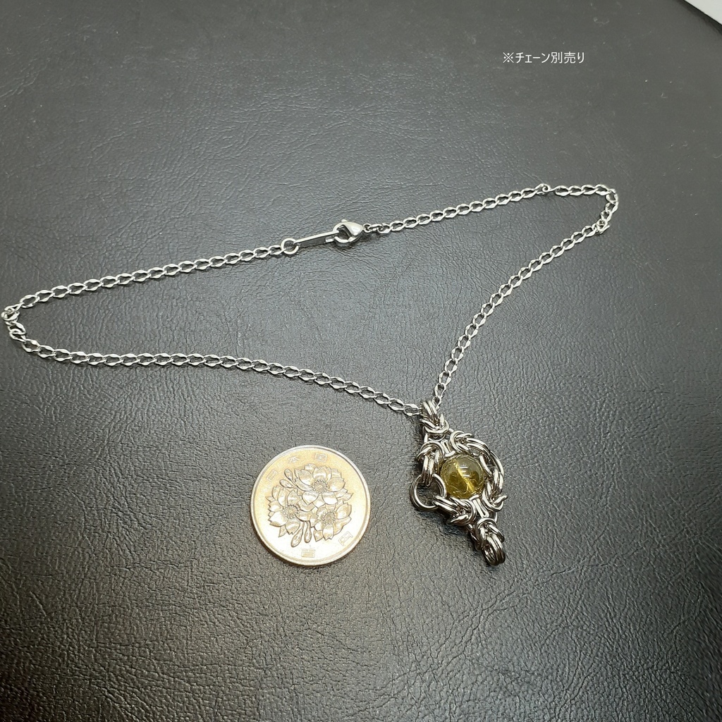 オリーブグリーン トルマリン ペンダントトップ