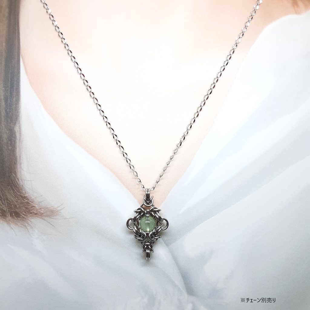 プレナイト ペンダントトップ