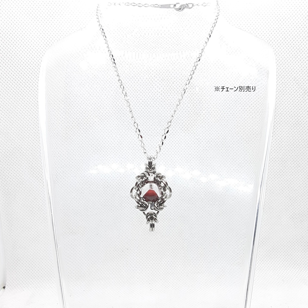 レッドファントムクォーツ(赤富士タイプ) ペンダントトップ